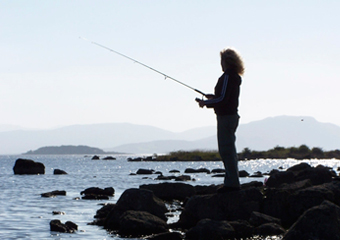 Killala ideal für begeisterte Angler geeignet, die ein paar Tage ihrem Hobby frönen möchten