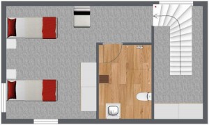 Old Deanery upstairs floor plans